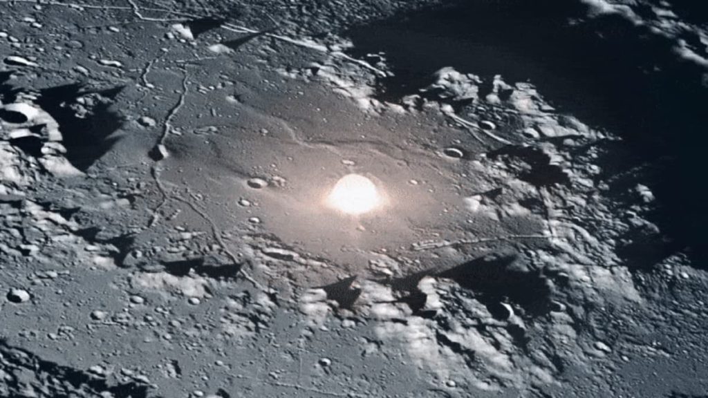 Missão da Rússia à Lua que se despenhou deixou um enorme buraco