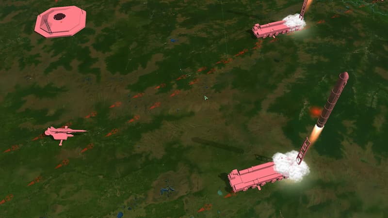 A ameaça nuclear prossegue com ICBM: Escalation