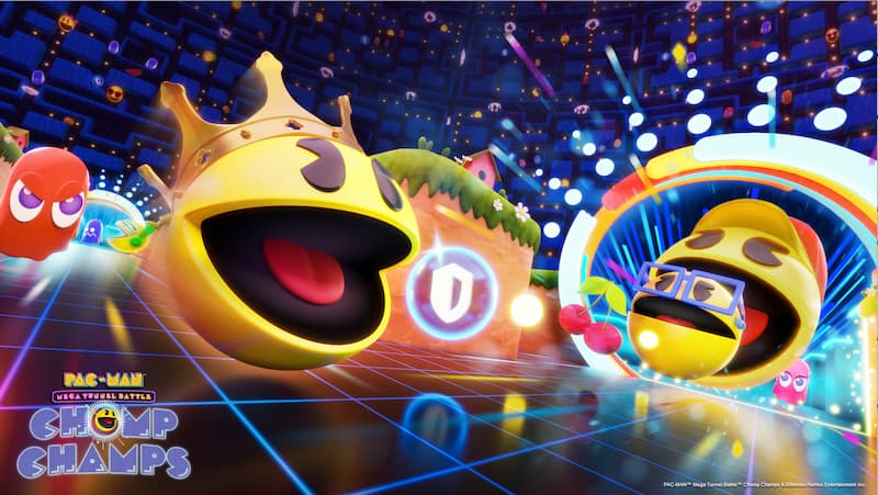 A febre de PAC-MAN continua em breve com PAC-MAN Mega Tunnel Battle: Chomp Champs