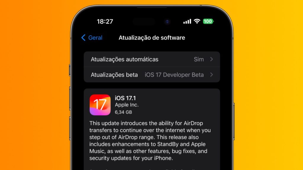 Apple lança para os programadores o iOS 17.1 RC… na próxima semana sai para todos