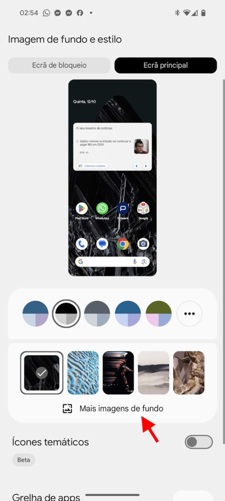Android 14 IA Google imagens