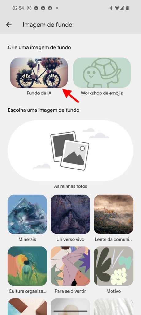 Android 14 IA Google imagens