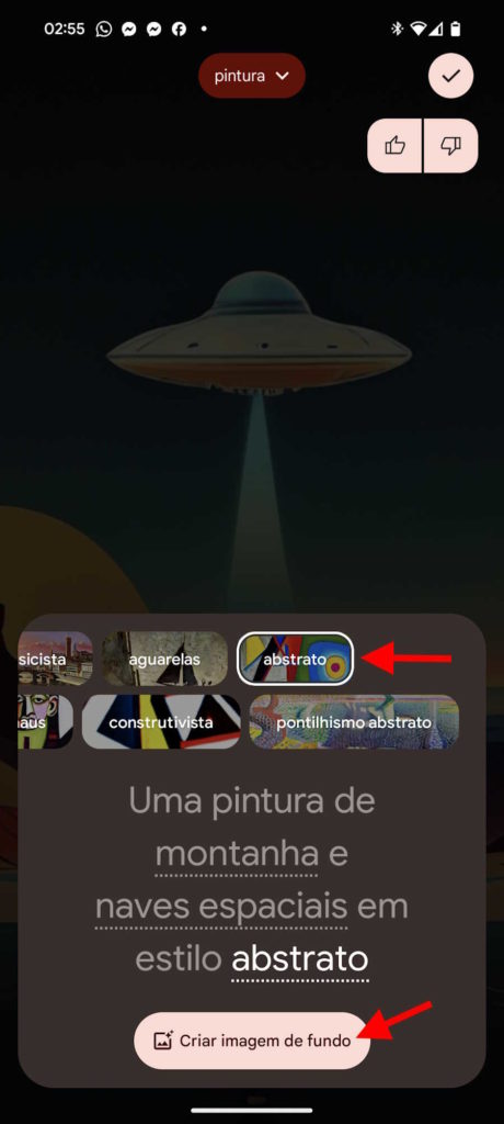 Android 14 IA Google imagens
