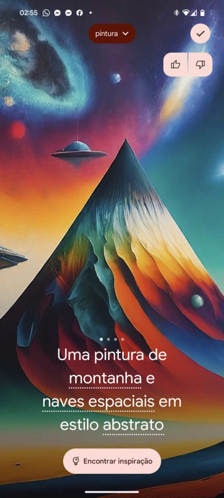 Android 14 IA Google imagens