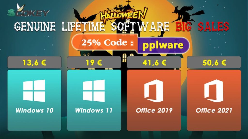 Campanha Genuine Life Time: até 70% de desconto no Halloween da SCDKey