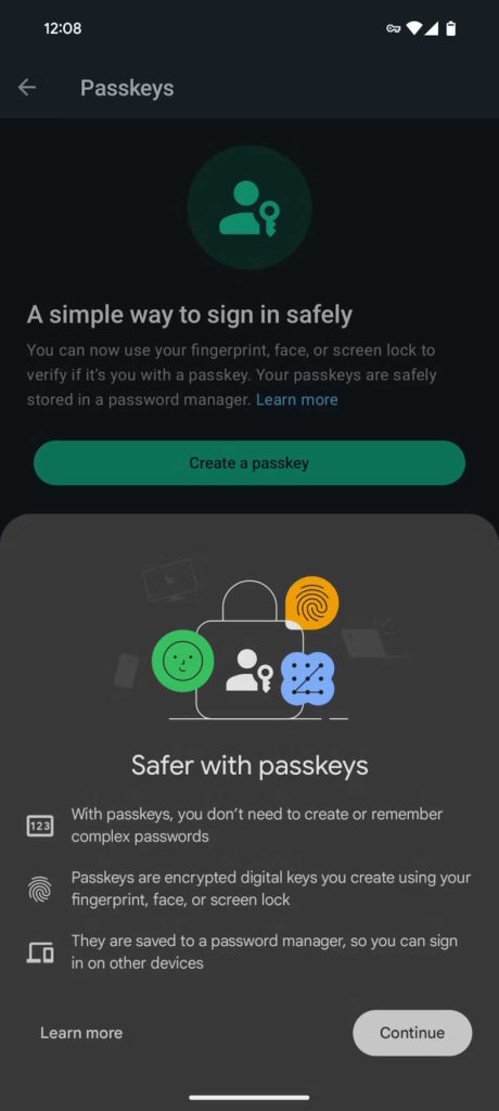 WhatsApp chaves de acesso passwords segurança
