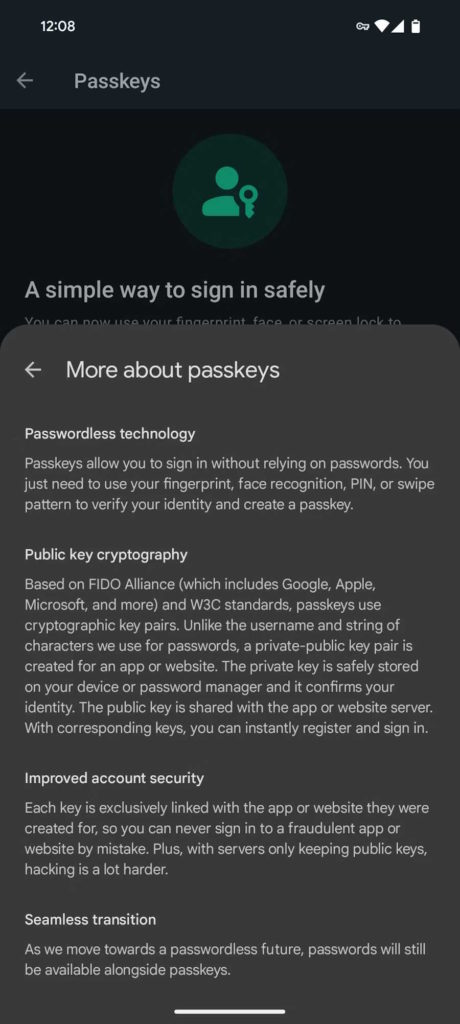 WhatsApp chaves de acesso passwords segurança