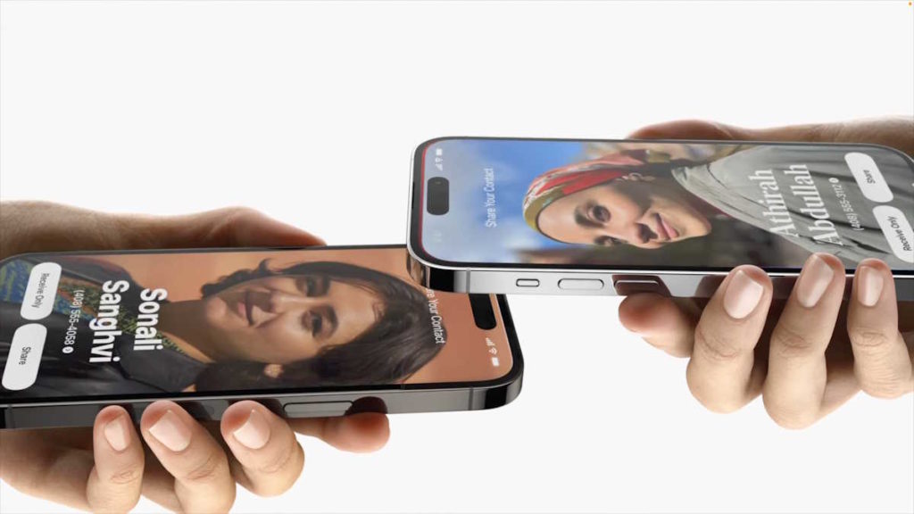 Polícia recomenda desligar o NameDrop em qualquer iPhone de crianças