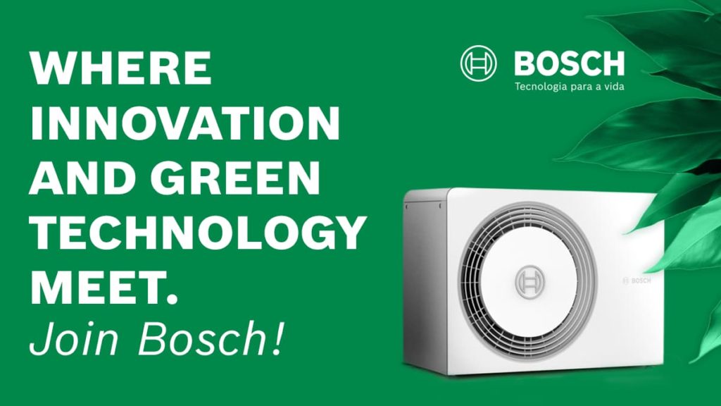 Bosch está a recrutar talentos para reforçar as suas equipas de I&D
