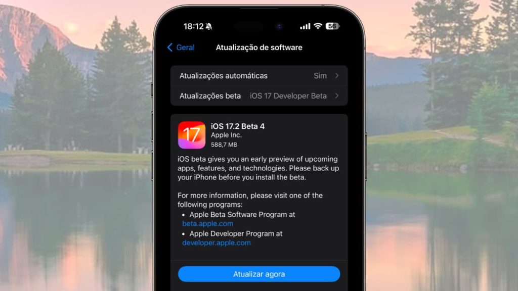 Apple lança beta 4 do iOS 17.2 e macOS 14.2 para programadores