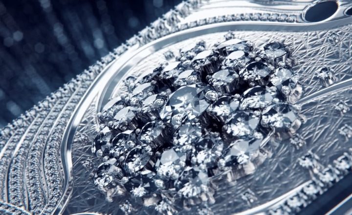 Imagem iPhone 15 Pro Max cravejado de diamantes