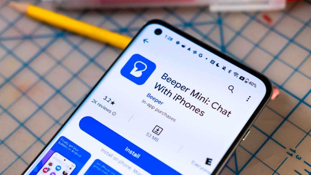 Luta do Beeper Mini contra Apple continua com o serviço do iMessages no Android a voltar