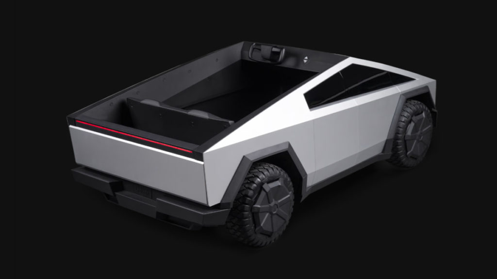 Tesla cria Cybertruck para crianças! Custa 1500 dólares e já está esgotado…
