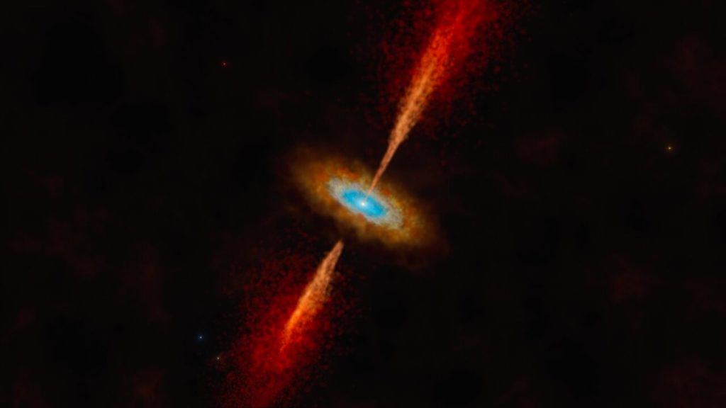 Astrónomos detetam pela primeira vez um disco em torno de uma estrela noutra galáxia