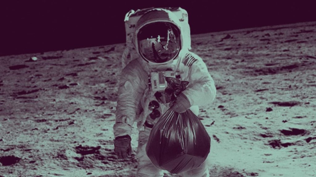 NASA tem inventário de tudo o que deixou na Lua. De sacos com vómito até bolas de golfe
