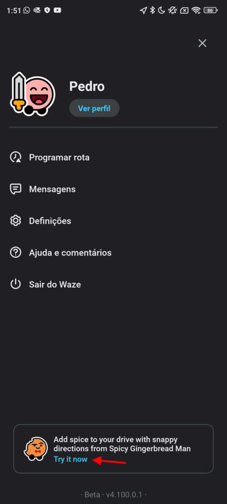 Waze Natal Google Gingerbread