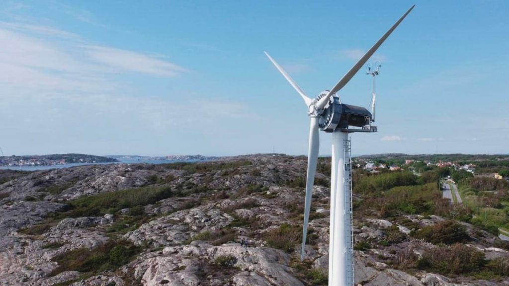 Suécia: Turbina eólica de madeira mais alta do mundo entra em operação