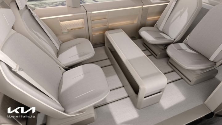 Kia, carrinhas modulares (PV5)