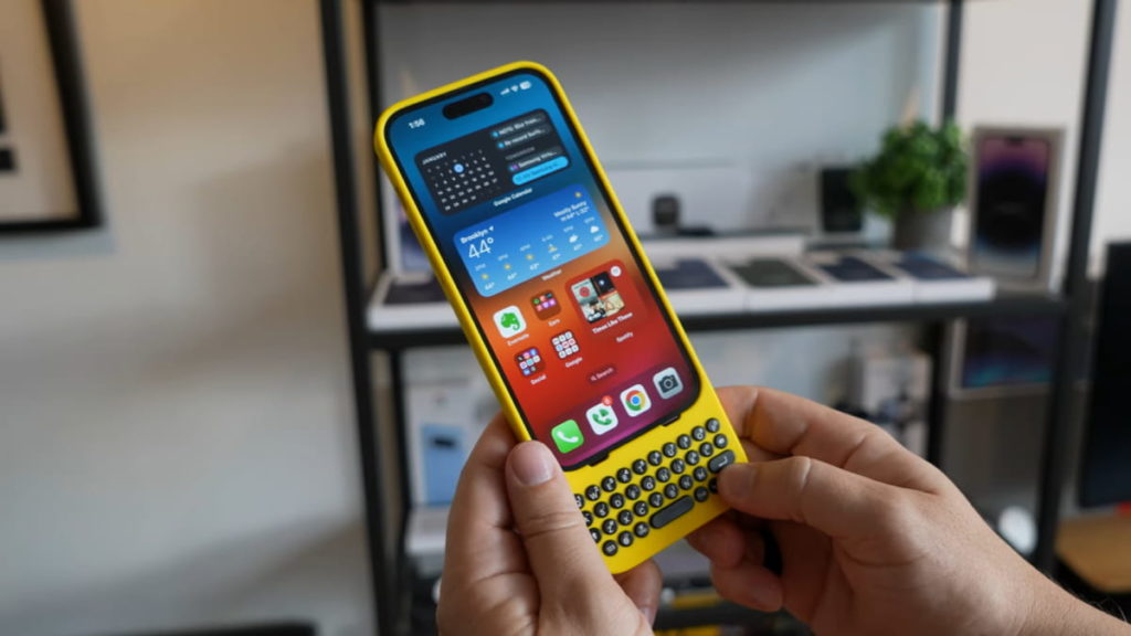 Usa iPhone e gostava dos smartphones BlackBerry? Esta ideia da Clicks vai agradar-lhe