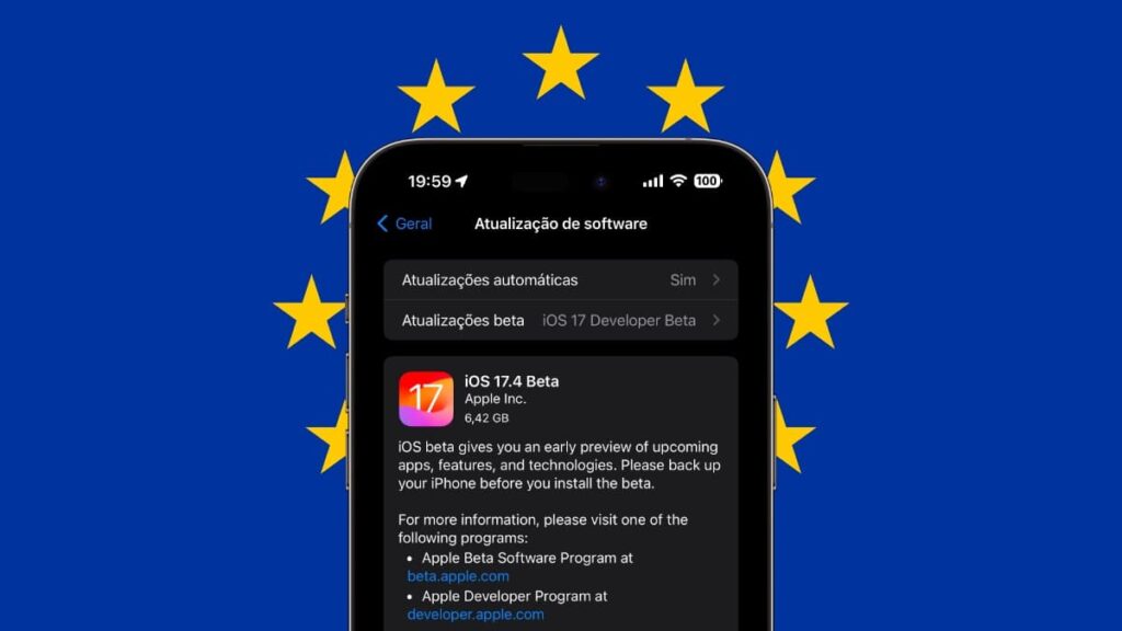 Apple lança a primeira beta do iOS 17.4 com as alterações para a UE