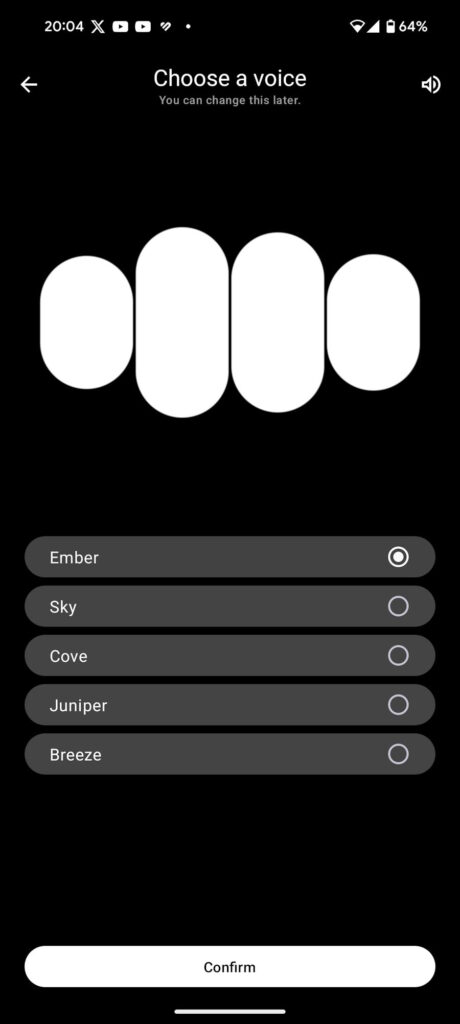ChatGPT Android app respostas novidade