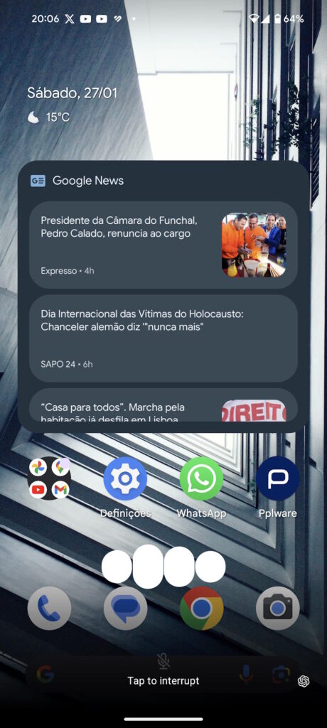 ChatGPT Android app respostas novidade