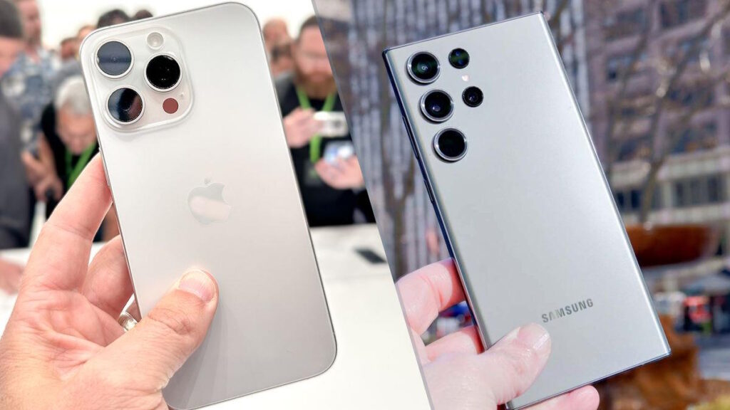 Galaxy S24 Ultra bate o iPhone 15 Pro Max em mais um ponto! Agora é no ecrã