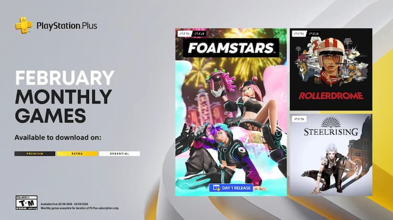 Jogos grátis no Playstation Plus para Fevereiro de 2024