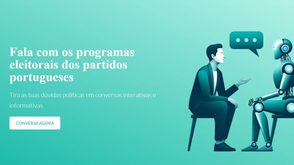 Este chatbot permite que fale com os programas eleitorais dos partidos portugueses