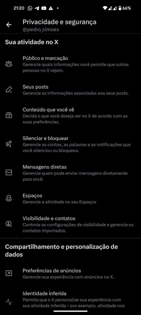 X chamadas áudio vídeo Elon Musk