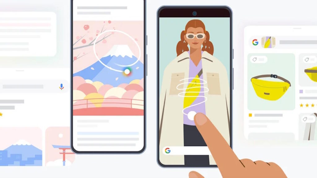 Google e Samsung trazem o “Circundar para Pesquisar” para os seus smartphones Android
