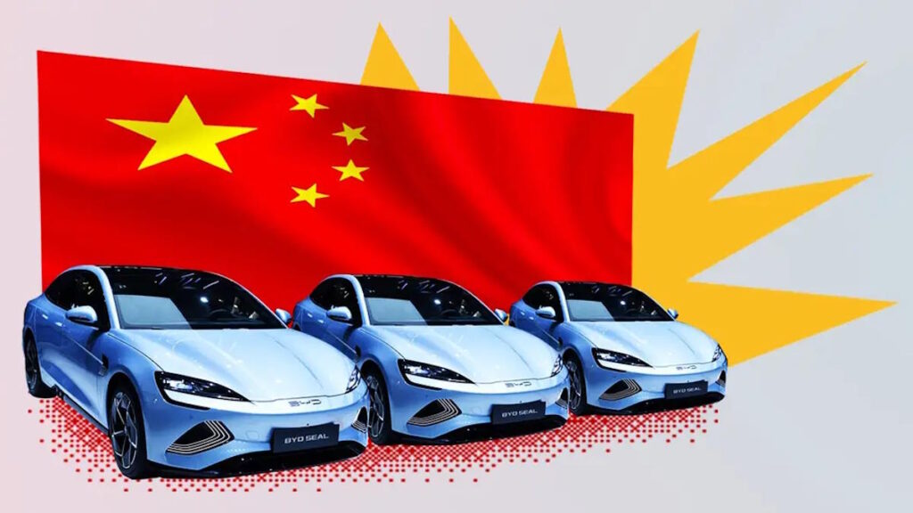 EUA alertam que carros elétricos chineses recolhem dados que podem enviar para a China