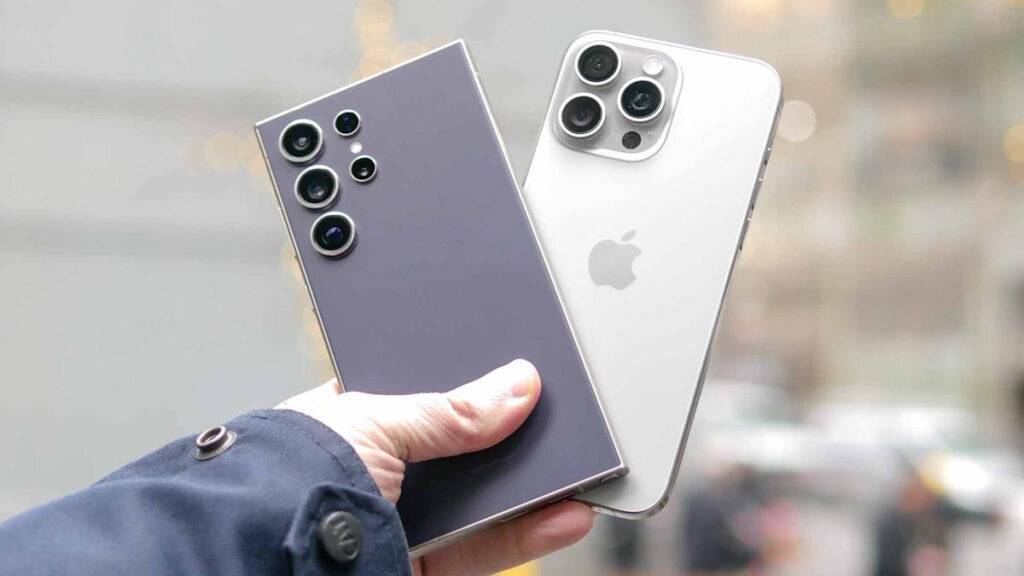 Galaxy S24 Ultra bate-se contra o iPhone 15 Pro Max na bateria e o resultado impressiona