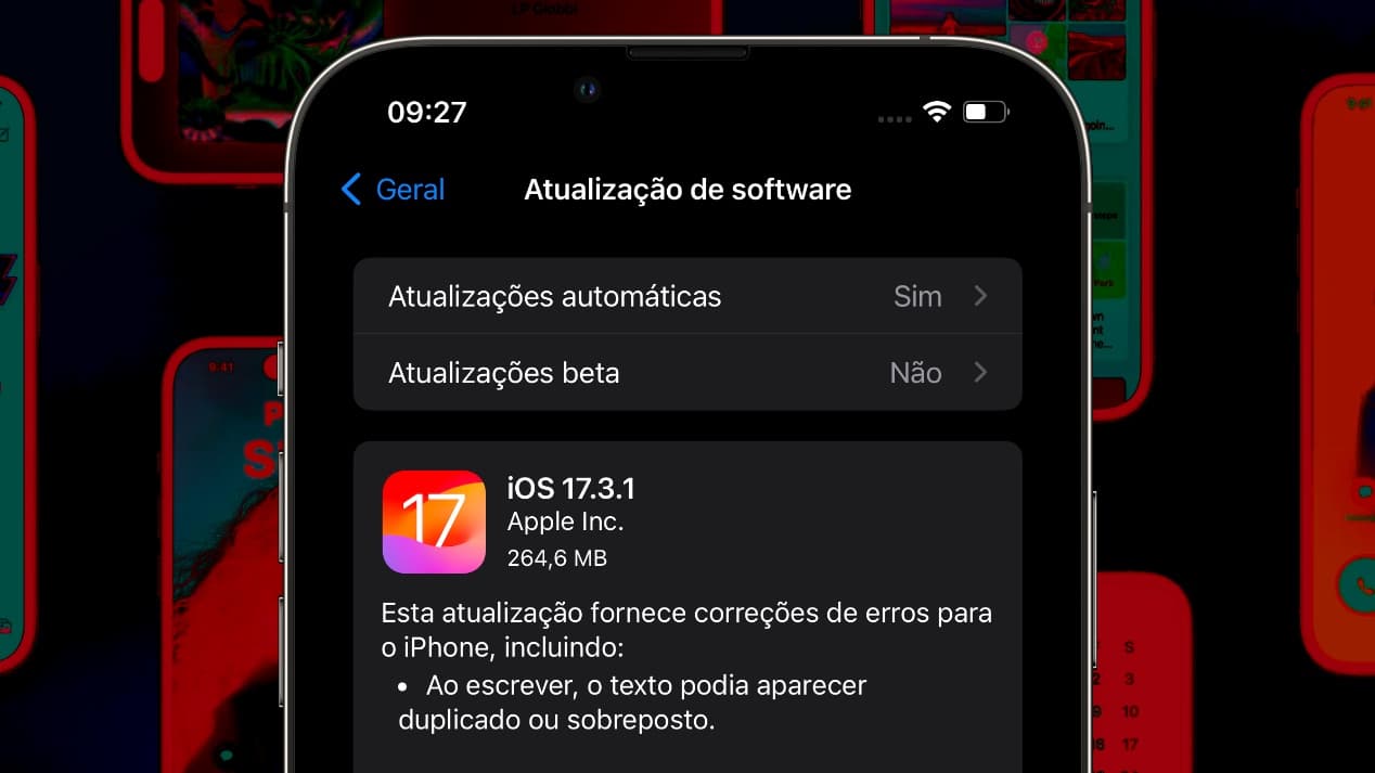 Apple lançou iOS 17.3.1, iPadOS 17.3.1, macOS 14.3.1 e watchOS 10.3.1 com correções