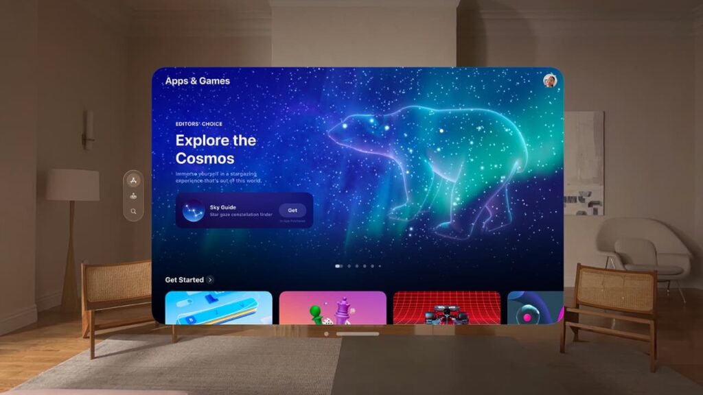 Apple anuncia mais de 600 aplicações prontas para os Vision Pro