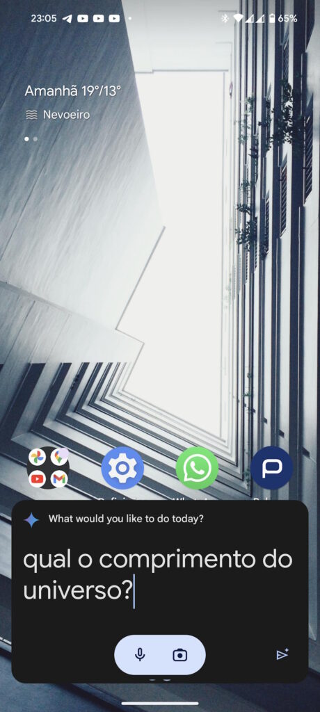 Gemini Google IA Android app