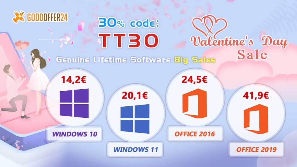 Paixão pelo software a bom preço na GoodOffer24!