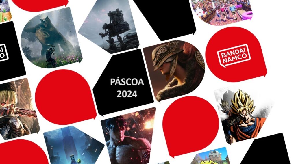 Promoções de Páscoa da Bandai Namco