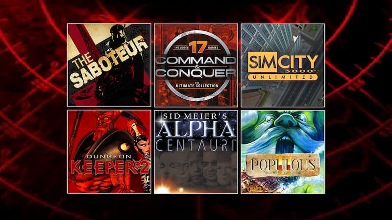 Electronic Arts lança alguns títulos clássicos no Steam