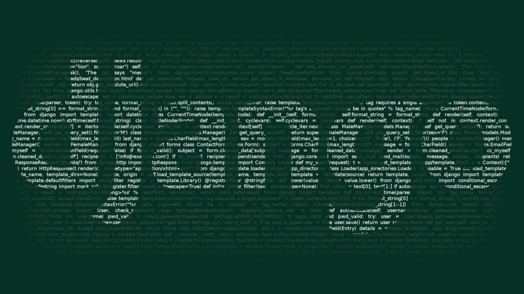 Django: Saiba como criar facilmente a primeira app