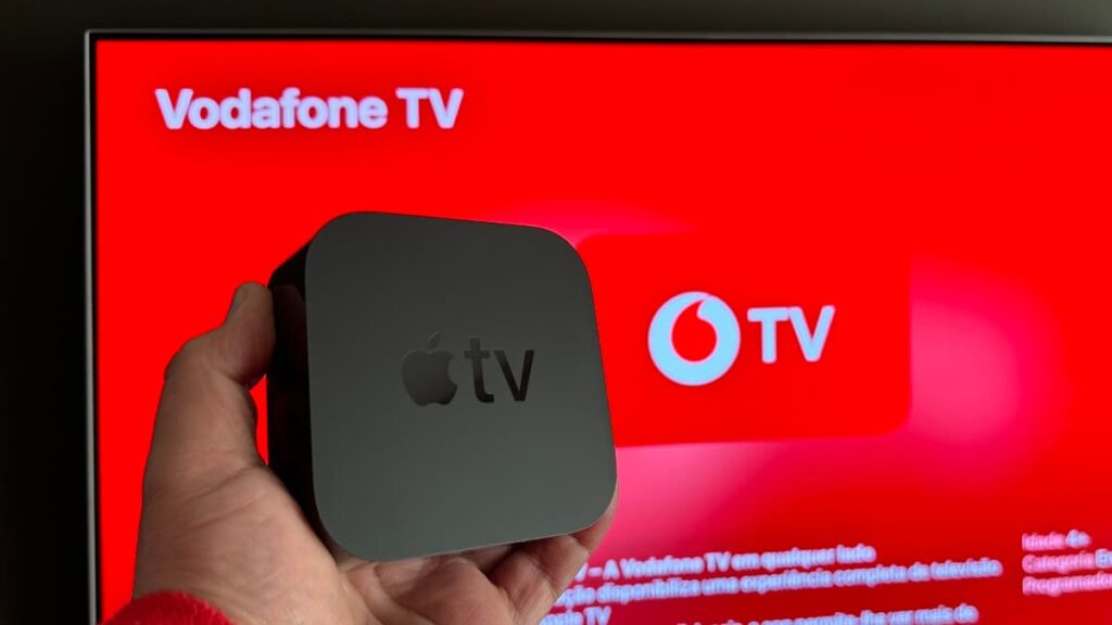 Vodafone lança app para Apple TV… finalmente!