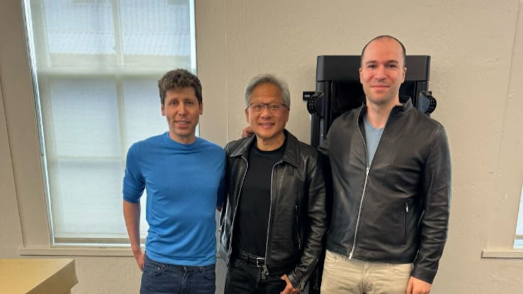 CEO da Nvidia ofereceu a GPU de IA mais potente do mundo à OpenAI