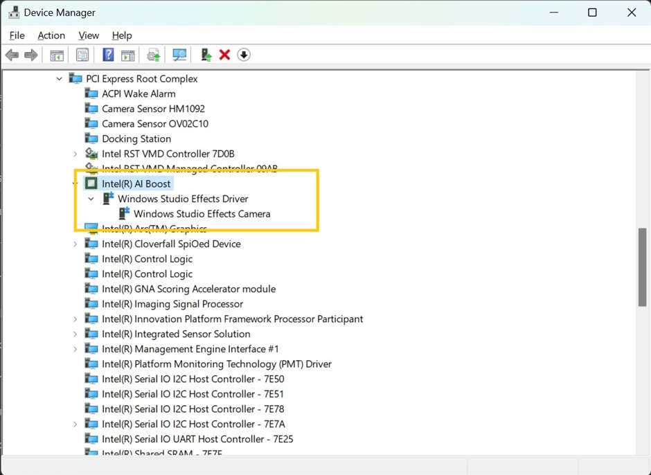 PC IA Windows hardware