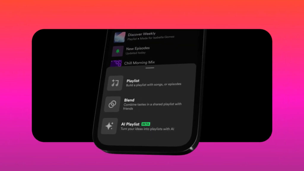Spotify lança playlists alimentadas por IA que pode criar através de prompts