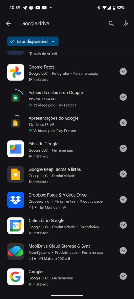 Play Store Android Google apps smartphone