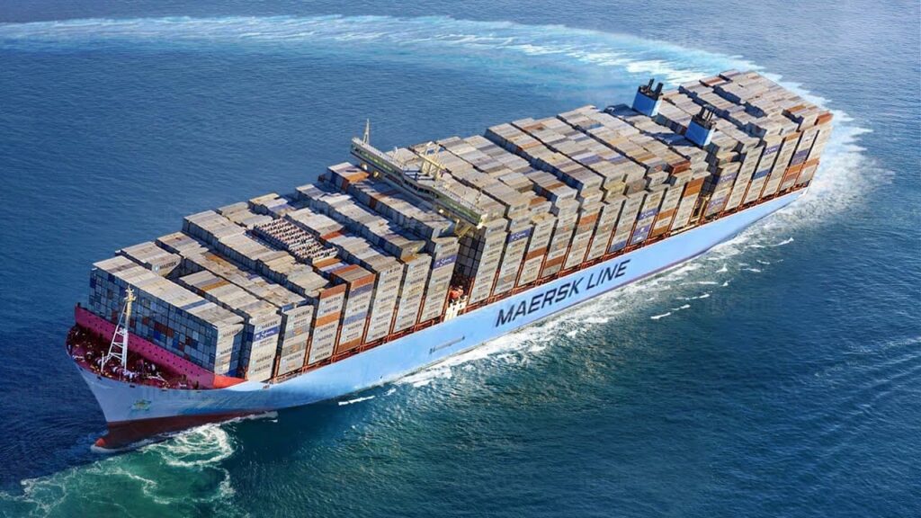 Por que razão os contentores dos navios não caem ao mar?