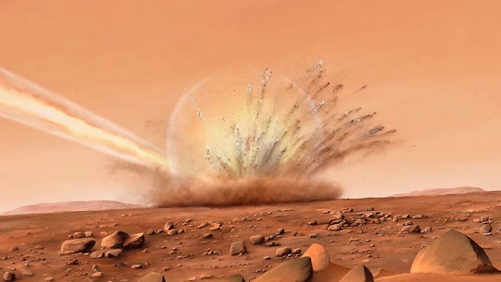 Upss: missão DART da NASA redirecionou acidentalmente rochas espaciais para Marte