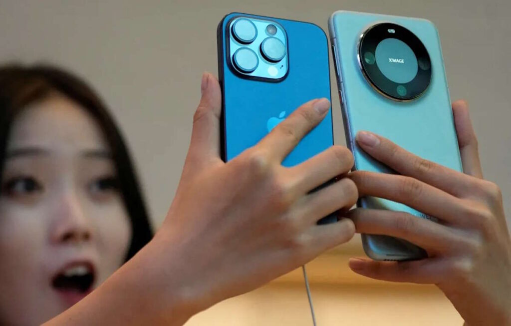 Vendas do iPhone caem 20% no maior mercado do planeta e Huawei cresce 70%