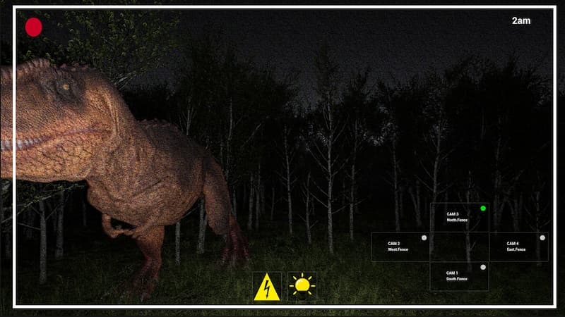The Paddock, controlar um grande dinossauro predador