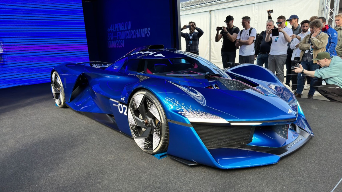Alpine Alpenglow Hy4: não se intimide, que o motor de hidrogénio não estraga a festa